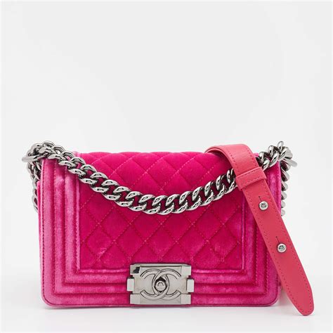 small boy chanel handbag pink|The Ultimate Guide to the Chanel Boy Bag .